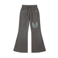 Vintage Washed Flared Fleece Pants