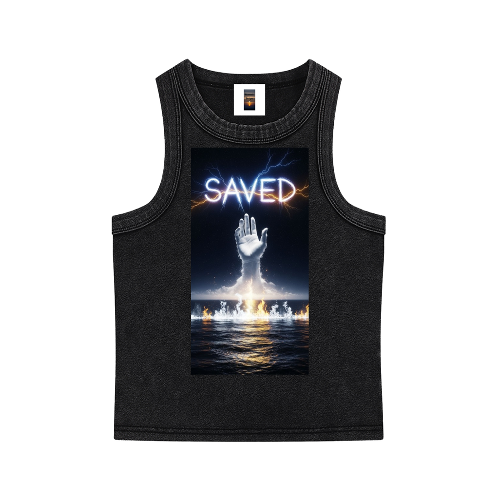 Snow Washed Tank Top