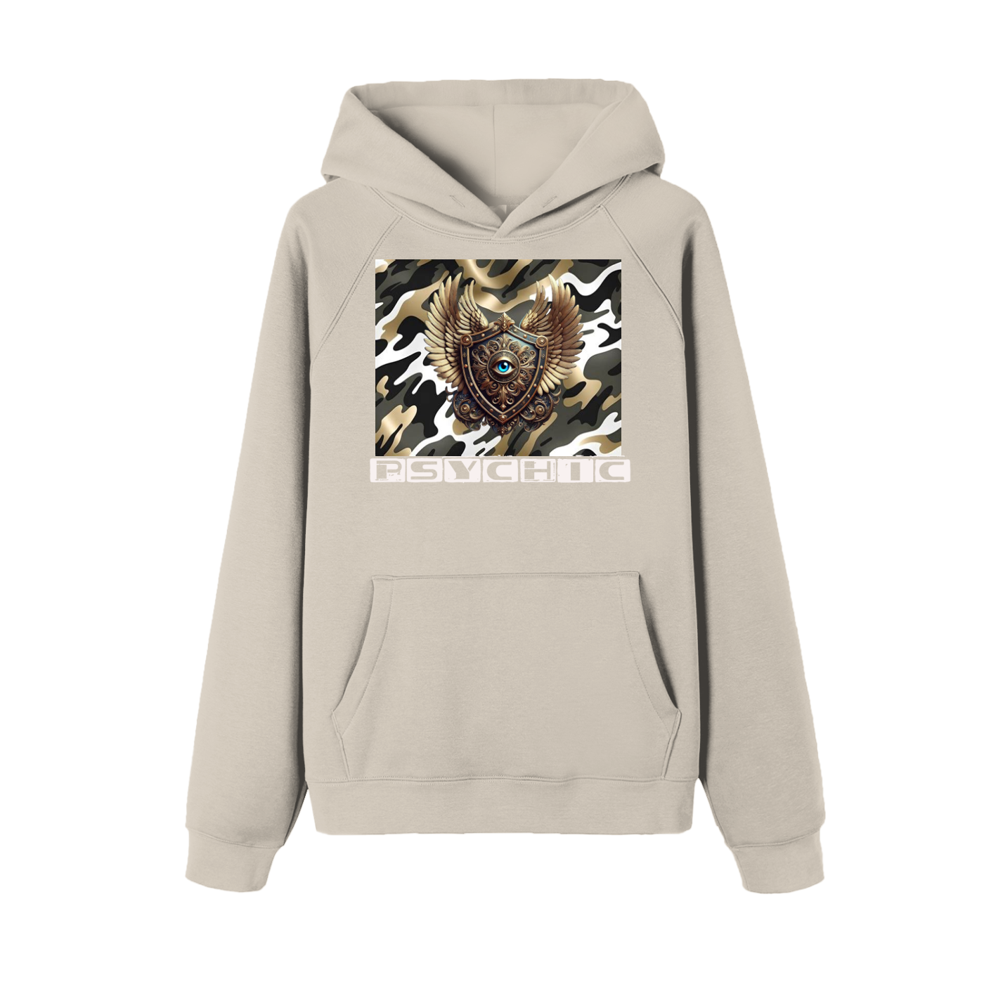Essential Raglan Sleeve Fleece Hoodie