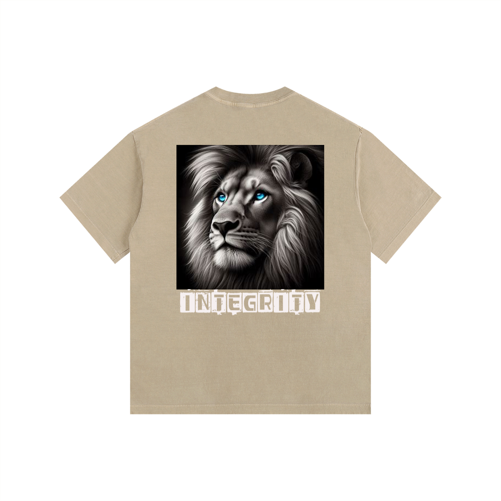 Vintage Washed Oversized Cotton T-Shirt