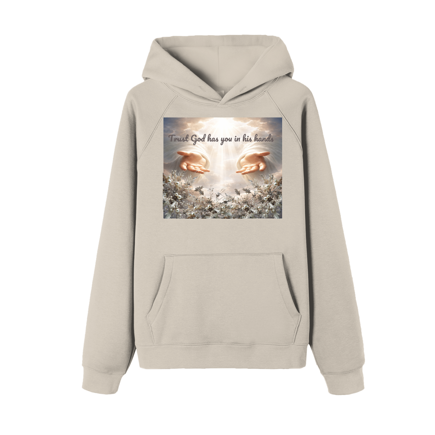 Essential Raglan Sleeve Fleece Hoodie