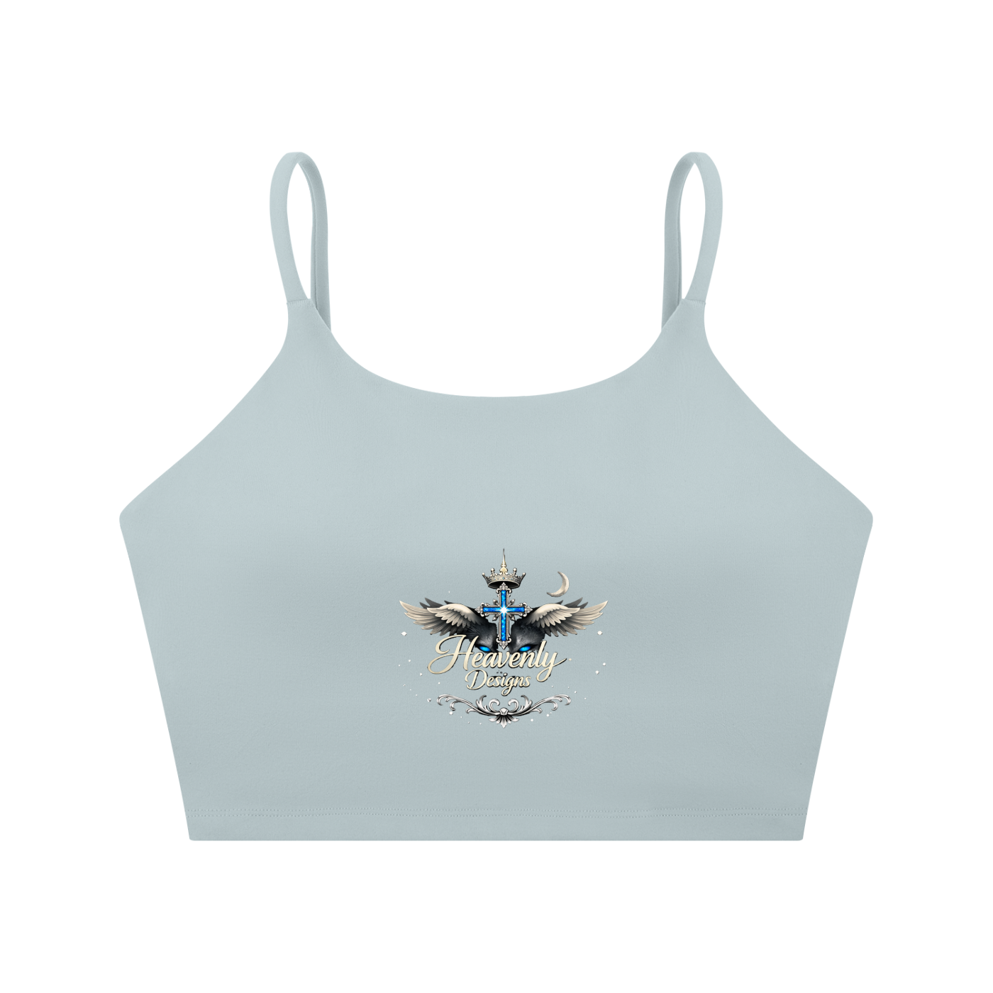Spaghetti Strap Yoga Sports Bra