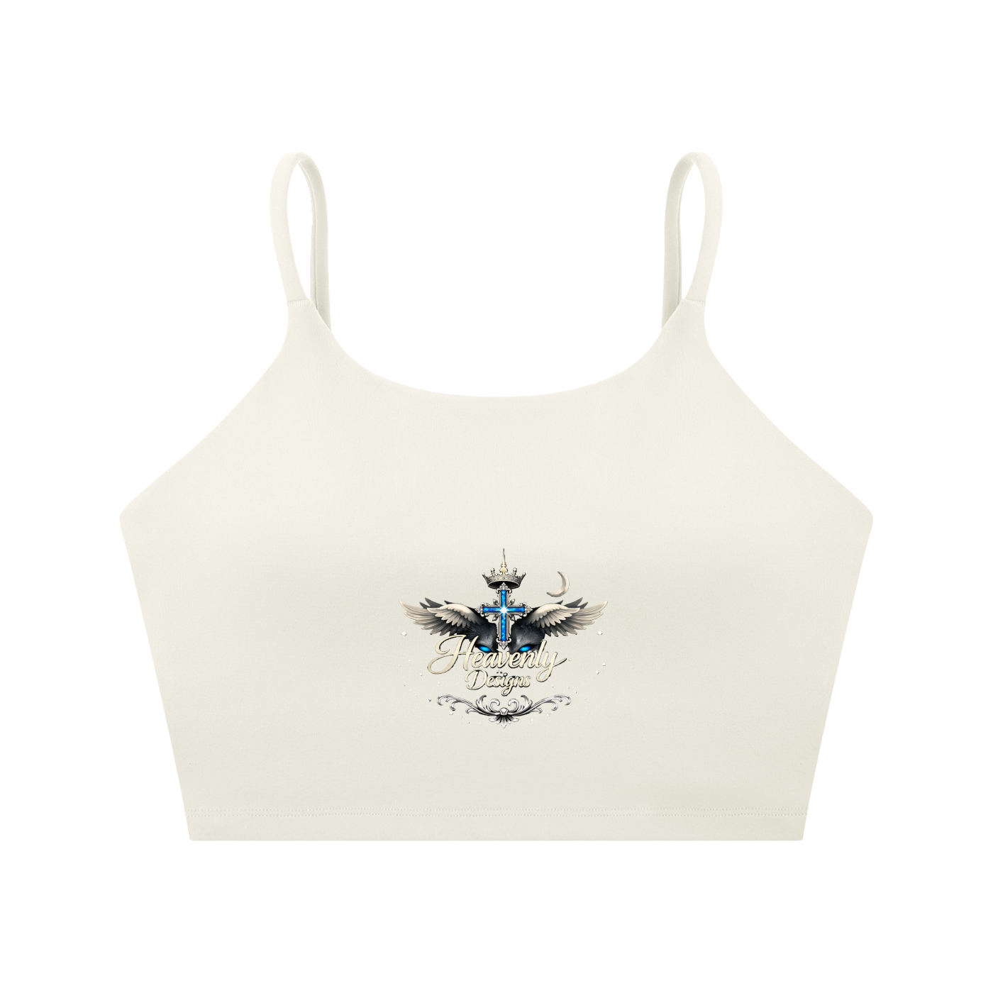 Spaghetti Strap Yoga Sports Bra