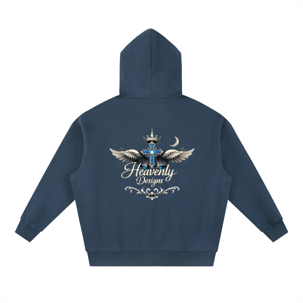 Essential Oversized Boxy Fit Fleece Hoodie