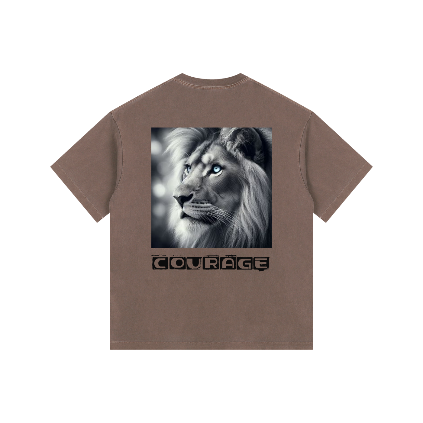 Vintage Washed Oversized Cotton T-Shirt