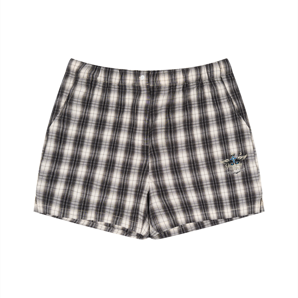 Unisex Plaid Shorts