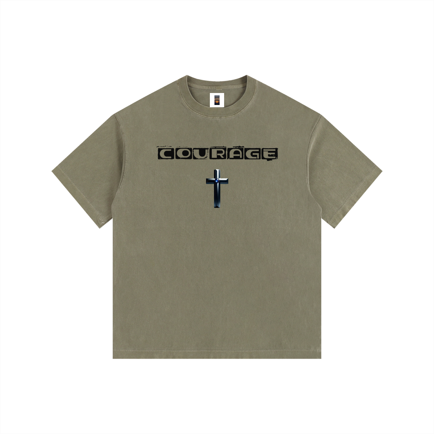 Vintage Washed Oversized Cotton T-Shirt
