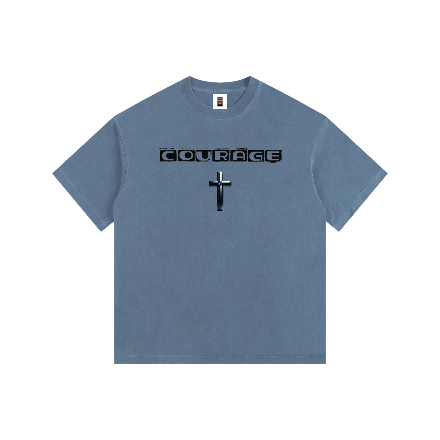Vintage Washed Oversized Cotton T-Shirt