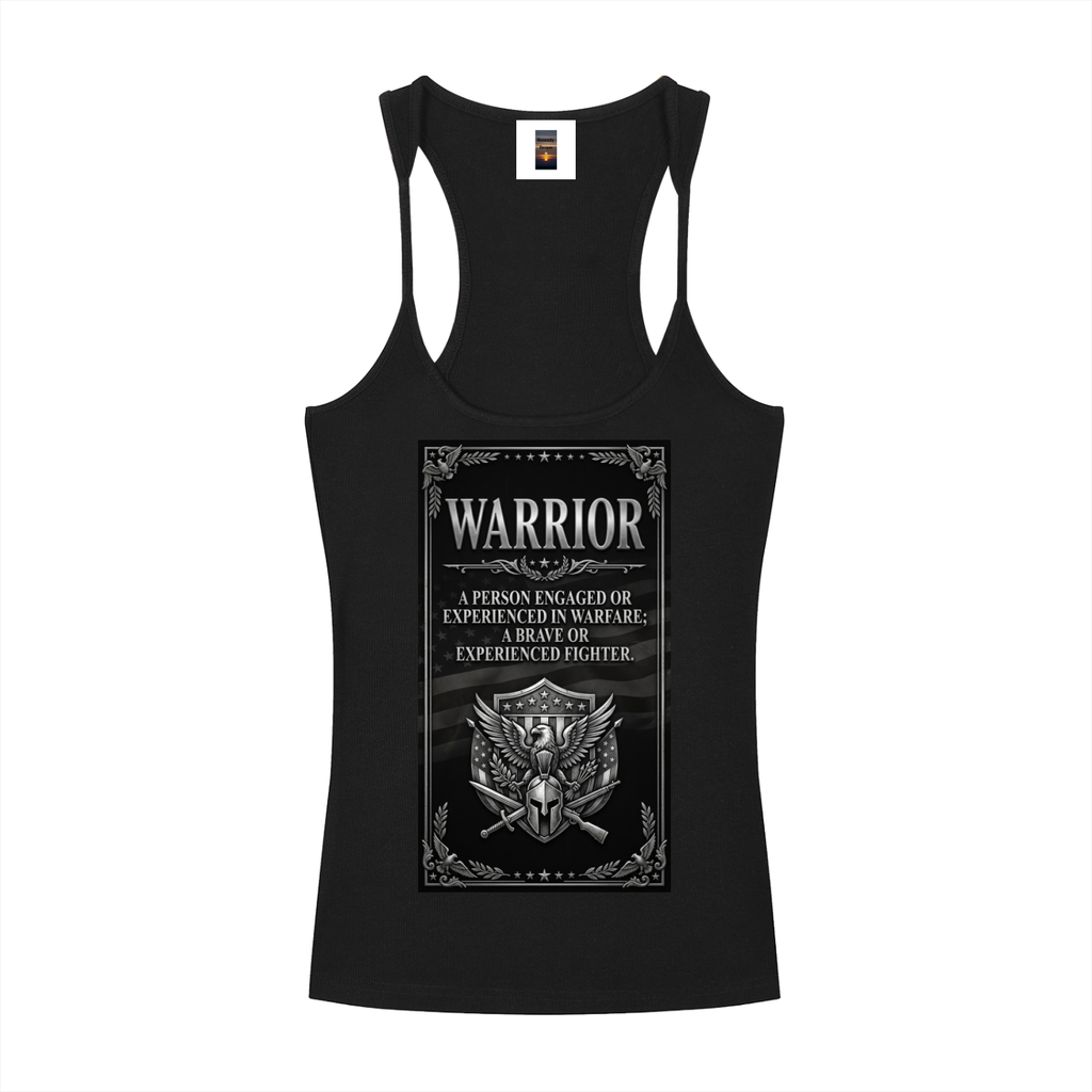 Slim Fit Ribbed Racerback Tank Top