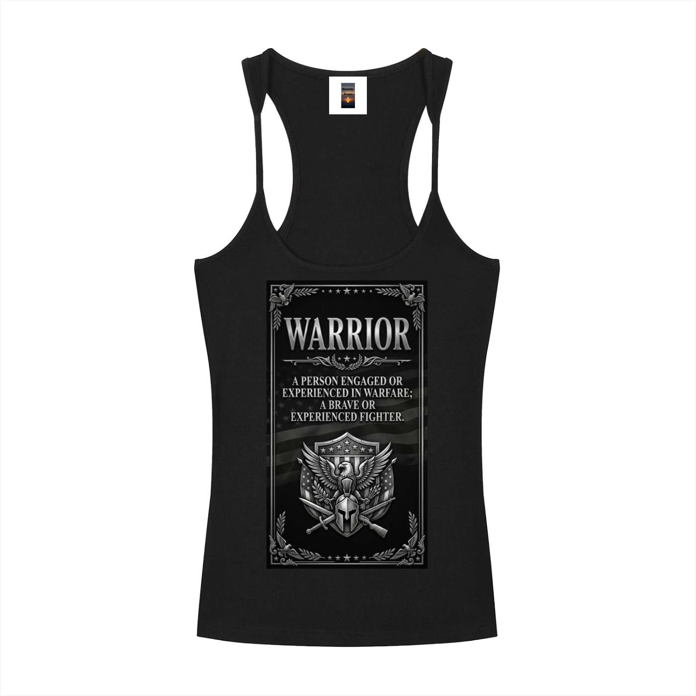 Slim Fit Ribbed Racerback Tank Top