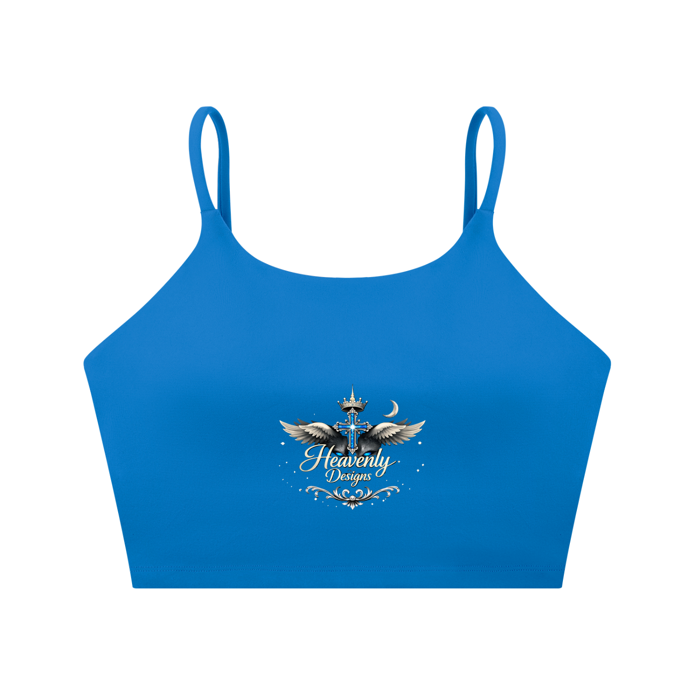 Spaghetti Strap Yoga Sports Bra
