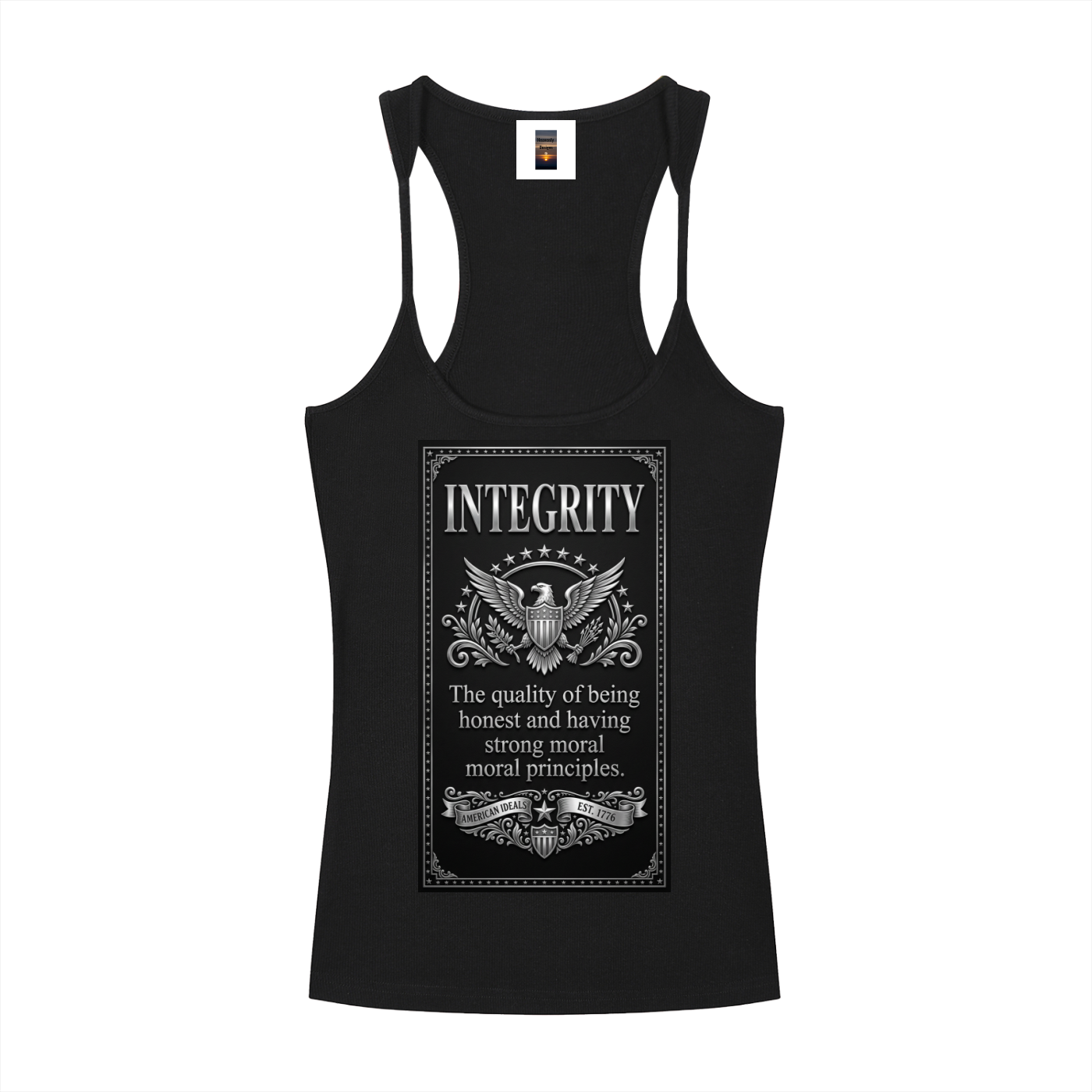 Slim Fit Ribbed Racerback Tank Top