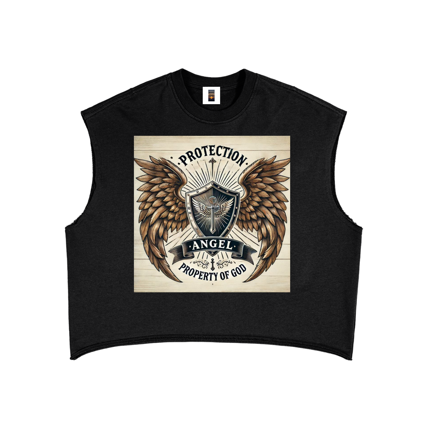 French Terry Boxy Tank Top