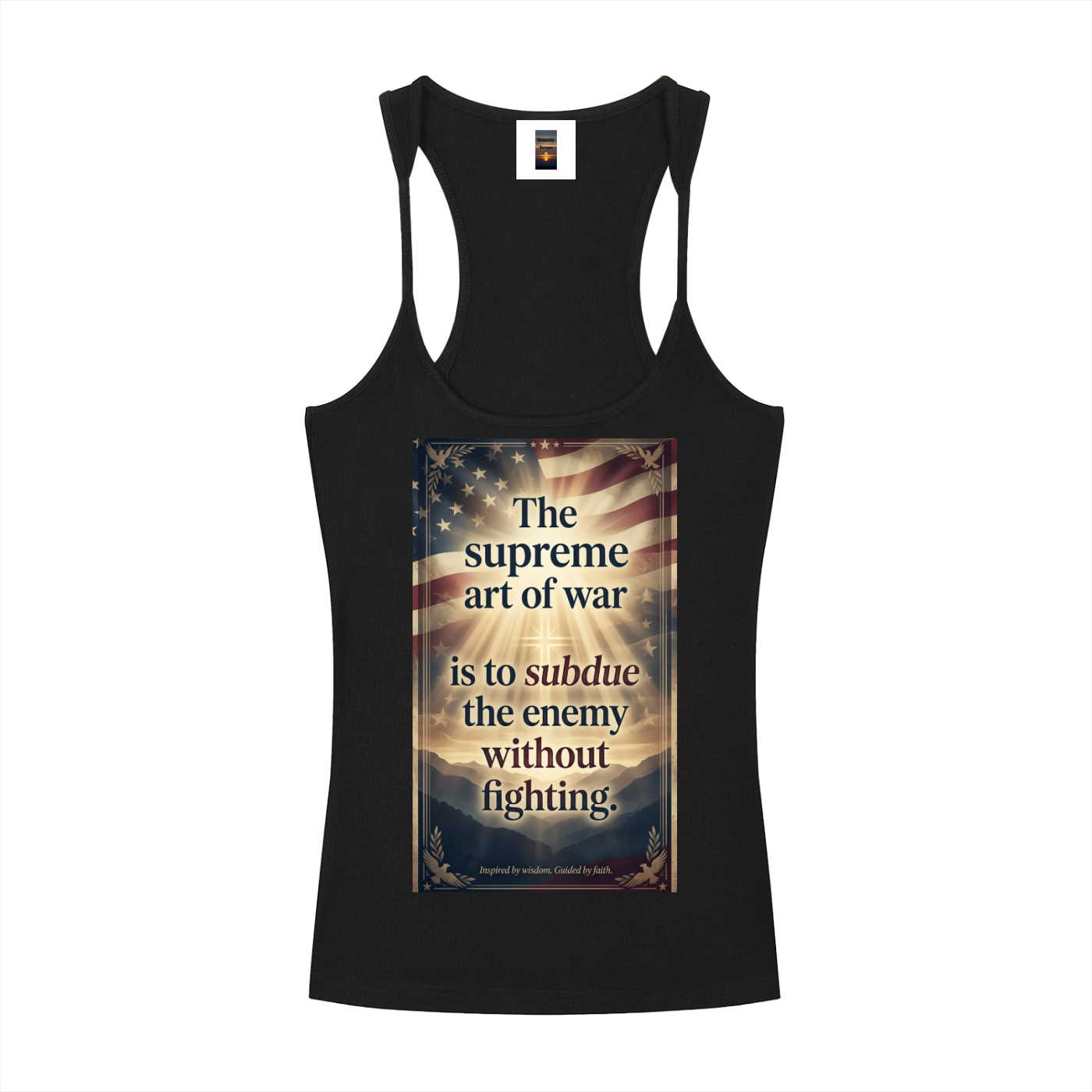 Slim Fit Ribbed Racerback Tank Top