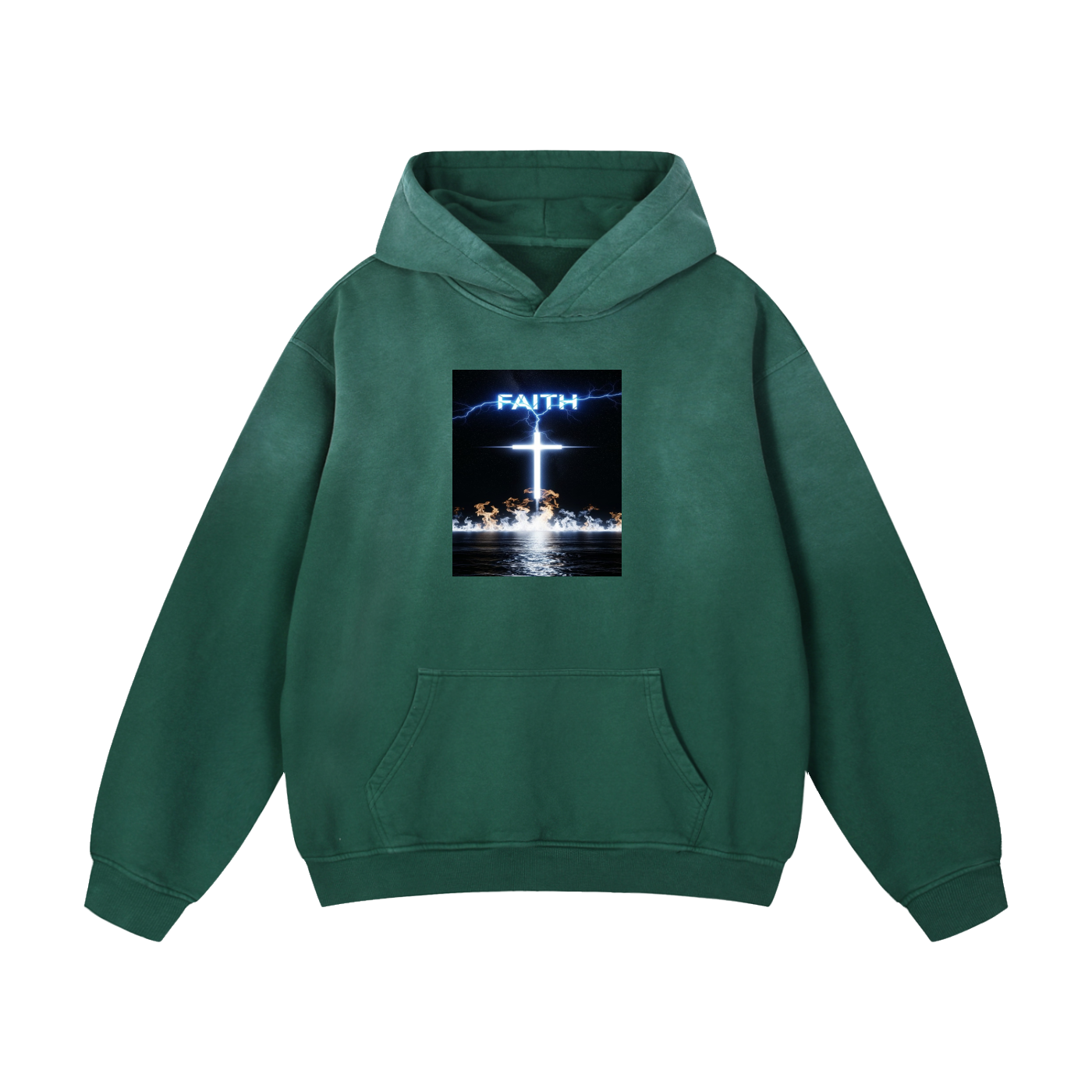 Heavyweight Sunfade Oversized Hoodie