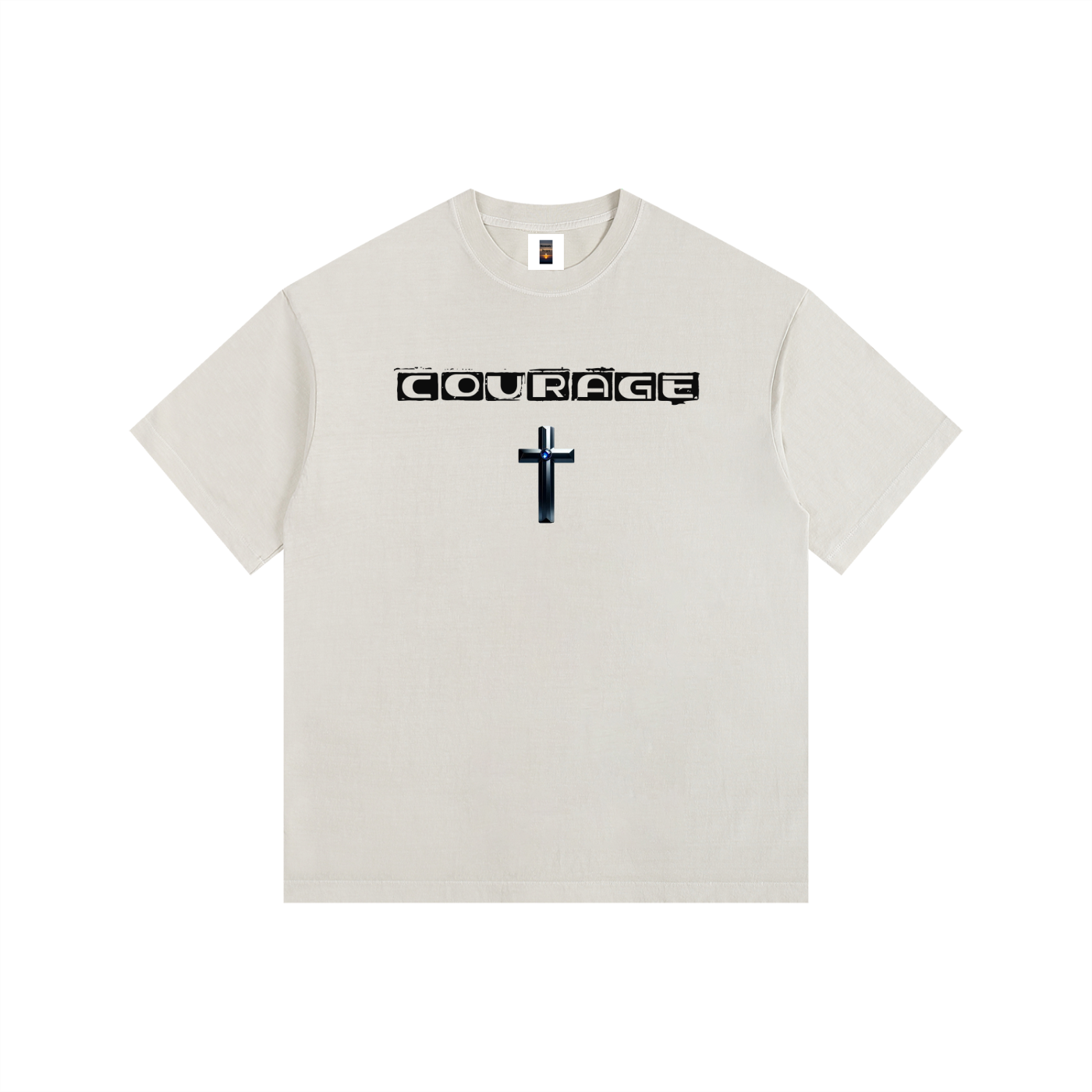Vintage Washed Oversized Cotton T-Shirt