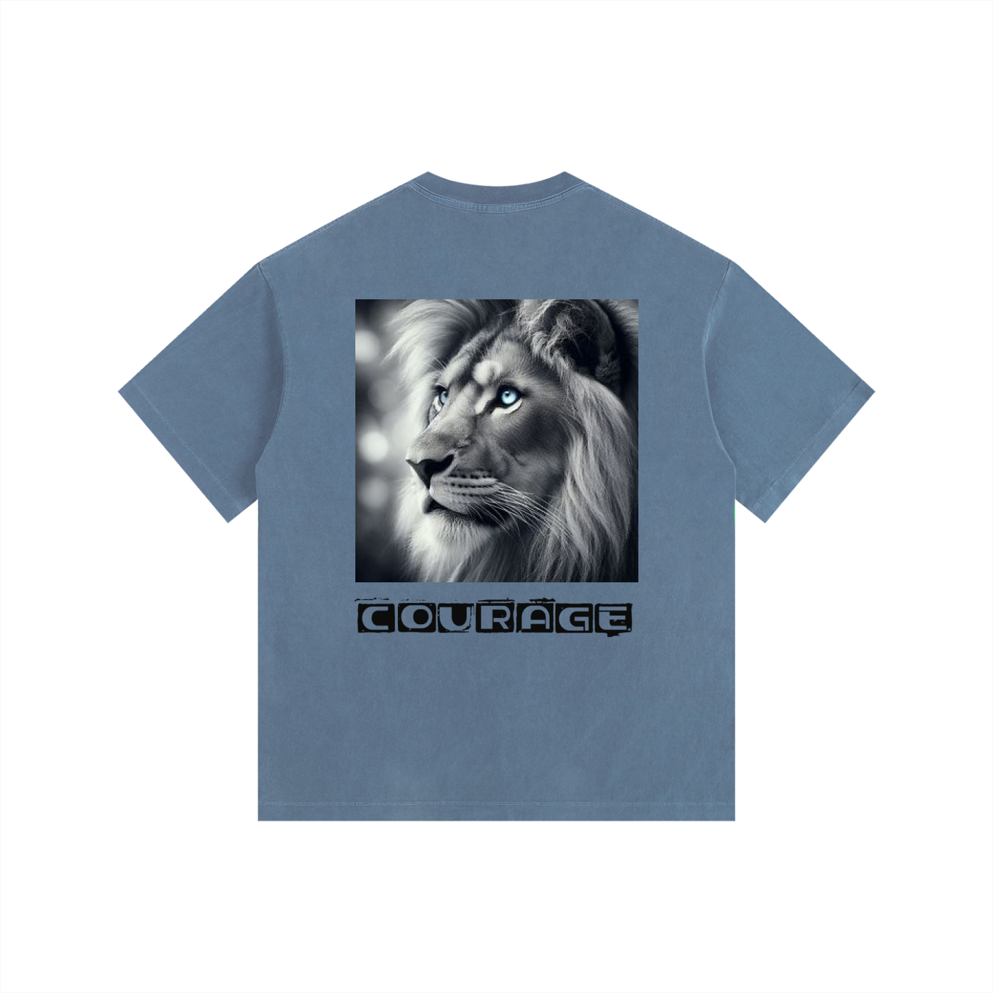 Vintage Washed Oversized Cotton T-Shirt